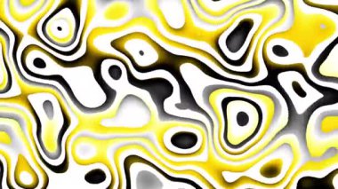 4k 'lık soyut döngü videosu. Döngü oynatmak için kusursuz soyut dalgalı psikedelik arkaplan. Dalgalı yüzey.