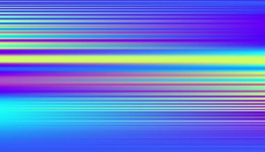 Yatay pürüzsüz bulanık çizgileri olan soyut odaklanmış yatay arkaplan. Herhangi bir tasarım için yumuşak eğimli arkaplan. Vektör resmi.