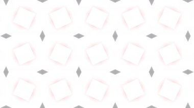 Hareket eden geometrik şekiller. Değişken renkli kareler. Kusursuz 4k döngü görüntüsü.