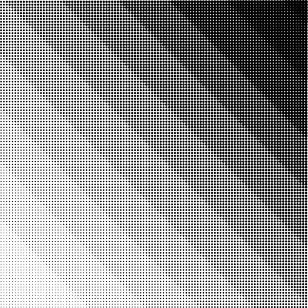 Monochromatyczne Abstrakcyjne Półtonowe Kropki Gradientowego Tła Szablon Sztuki Pop Tekstura — Wektor stockowy