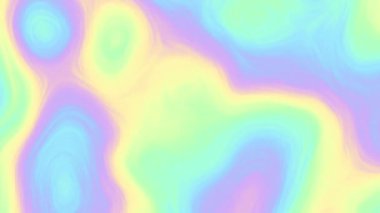 4k 'lık soyut döngü videosu. Döngü oynatmak için kusursuz soyut dalgalı psikedelik arkaplan. Dalgalı yüzey.