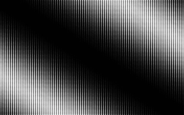 Monochrome Abstrait Grunge Demi Ton Points Fond Modèle Pop Art — Image vectorielle