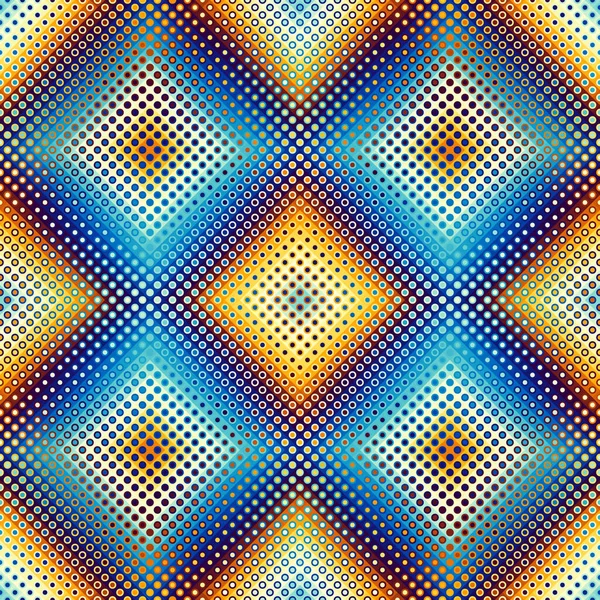 추상적 기하학적 방식으로 나타납니다 폴카내적 패턴입니다 이미지 — 스톡 벡터
