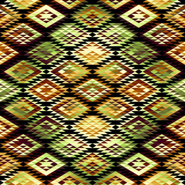 Αφηρημένη Απρόσκοπτη Tileable Μοτίβο Τρίγωνα Αζτέκων Φόντο Εικόνα Διανύσματος — Διανυσματικό Αρχείο