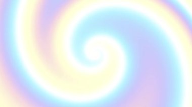 Devamlı dönen fütüristik dalgalı spiral 4k. Kusursuz döngü görüntüsü. Soyut sarmal.