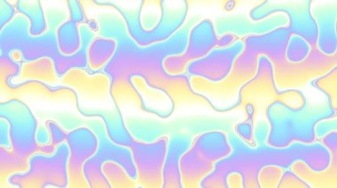 4k 'lık soyut döngü videosu. Döngü oynatmak için kusursuz soyut dalgalı psikedelik arkaplan. Dalgalı yüzey.