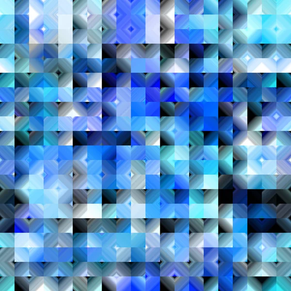Abstract Seamless Geometric Pattern Pixel Art Style Vector Image — Stock Vector
