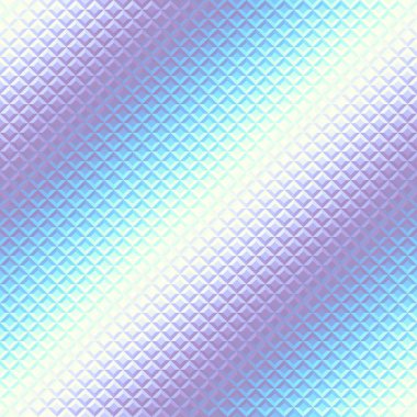 Kalıplı açık mavi, dipsiz çapraz eğim. Pürüzsüz soyut bir arkaplan. Düşük polimerli. Vektör resmi.