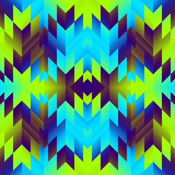 Abstract Seamless Tileable Pattern Triangles Aztec Background Vector Image —  Vetores de Stock
