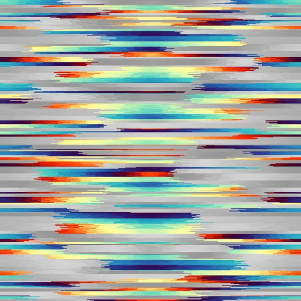 Абстрактний Візерунок Імітацією Гранжевої Текстури Горизонтальними Тонкими Лініями Візерунок Меланжу — стоковий вектор