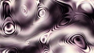 4k 'lık soyut döngü videosu. Döngü oynatmak için kusursuz soyut dalgalı psikedelik arkaplan. Sıvı yüzey taşınıyor.