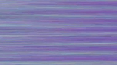 Objeler kodlayıcıyla soyut ve hızlı titreşen doku. 4K döngü görüntüsü. Datamoshing videosunun taklidi. İnce çizgiler gibi yatay yapılar.