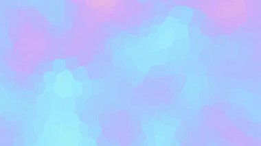 Soyut odaklanmış döngü videosu. 4k Döngü oynatma için eğimsiz arkaplan. Mozaik etkisi.