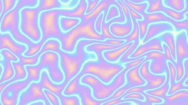 4k 'lık soyut döngü videosu. Döngü oynatmak için kusursuz soyut dalgalı psikedelik arkaplan. Dalgalı yüzey.