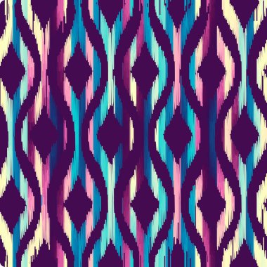 Soyut, dikişsiz fayanssız desen. Geometrik soyut grunge vintage desen. Aztek usulü. Vektör resmi.