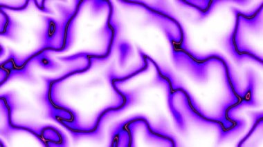 4k 'lık soyut döngü videosu. Döngü oynatmak için kusursuz soyut dalgalı psikedelik arkaplan. Dalgalı yüzey.