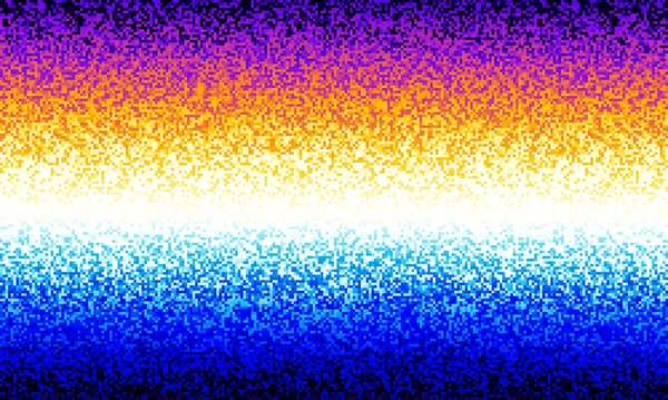 Vectorbeeld Abstract Datamosh Glitch Patroon Met Willekeurige Kleine Pixels Ruis — Stockvector