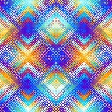 Vektör görüntüsü. Rastgele küçük piksellerin ses dokusuna sahip soyut, pürüzsüz bir ses deseni. Uyutma etkisi.