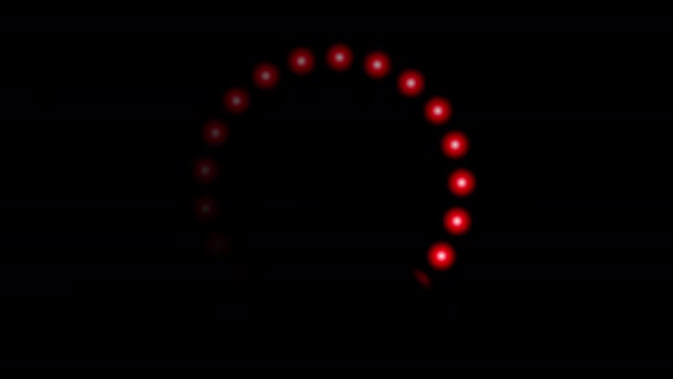 Interminável Girando Abstrato Redondo Gradiente Carregar Imagem Filmagem Loop Sem — Vídeo de Stock