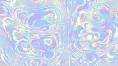 4k 'lık soyut döngü videosu. Döngü oynatmak için canlı mermer dalgalı psikedelik arka plan. Sanal Mermer Yüzeyi Taşıma.
