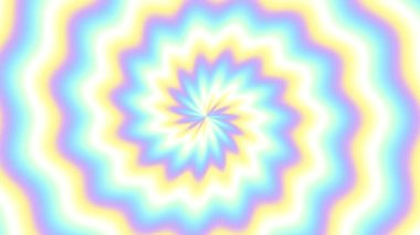 Devamlı dönen fütüristik spiral. Kusursuz döngü görüntüsü 4K. Soyut sarmal.