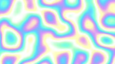 4k 'lık soyut döngü videosu. Döngü oynatmak için kusursuz soyut dalgalı psikedelik arkaplan. Dalgalı yüzey.