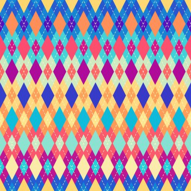 Klasik dikdörtgen desensiz arkaplan. Vektör görüntüsü. Ekose yama biçimi.