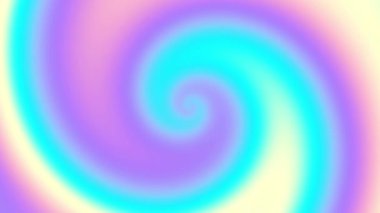 Devamlı dönen fütüristik spiral. Kusursuz döngü görüntüsü 4K. Soyut sarmal.