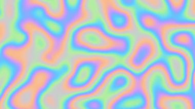 4k 'lık soyut döngü videosu. Döngü oynatmak için kusursuz soyut dalgalı psikedelik arkaplan. Dalgalı yüzey.