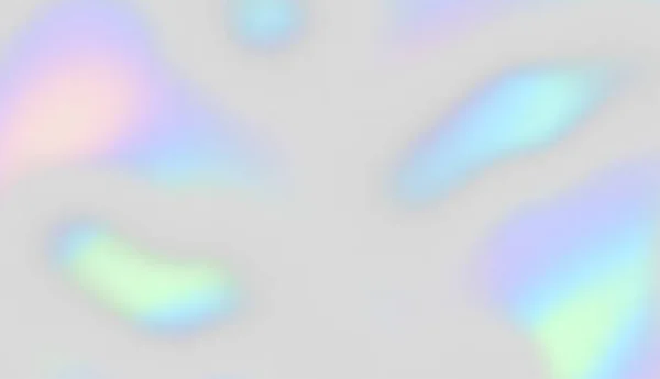 写真やモックアップのためのぼやけた虹の光屈折テクスチャオーバーレイ効果 自然の光の効果のための影 ぼかしベクトルの背景 — ストックベクタ