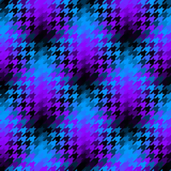 抽象的なシームレスパターン 対角再生パターン ムーアの重複効果 ベクトル画像 — ストックベクタ