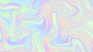 4k 'lık soyut döngü videosu. Döngü oynatmak için kusursuz soyut dalgalı psikedelik arkaplan. Dalgalı yüzey.