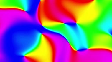 Soyut odaklanmış döngü videosu. 4k Döngü oynatma için eğimsiz arkaplan. RGB spektrum renkleri.