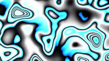 4k 'lık soyut döngü videosu. Döngü oynatmak için kusursuz soyut dalgalı psikedelik arkaplan. Dalgalı yüzey.