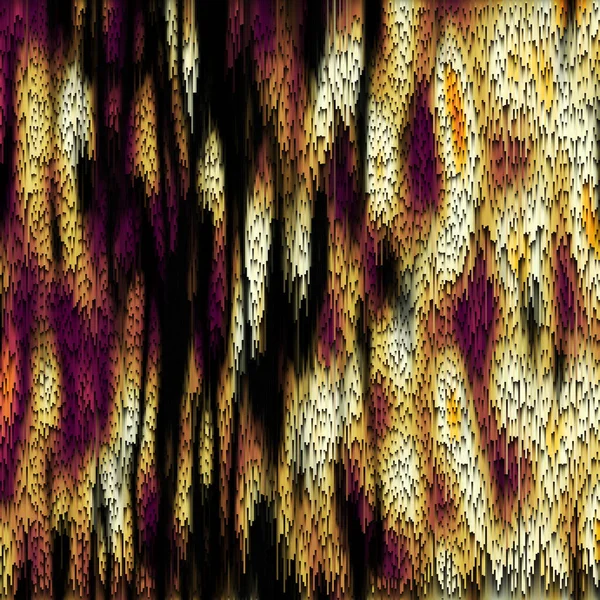 Абстрактный Узор Имитацией Тертой Текстуры Тонкими Линиями Стиль Сортировки Пикселей — стоковый вектор