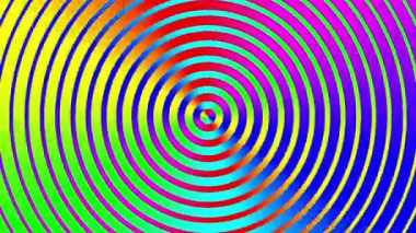 Soyut ışınlar dönüştürülüyor. 4K kusursuz döngü görüntüsü. Sonsuz dönüşüm çemberi. Parlayan ışınlar. RGB spektrum renkleri