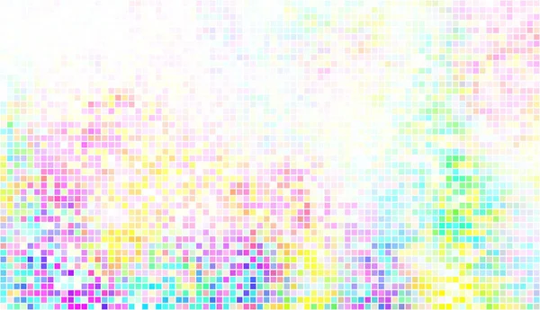 Espectro Abstrato Mosaico Fundo Colorido Com Espaço Cópia Branco Imagem —  Vetores de Stock