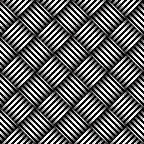 シームレスなベクトル画像 シンプルな黒と白のハーリンボーン幾何学模様 通常のハーリンボーン線の質感 — ストックベクタ
