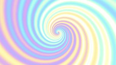 Devamlı dönen fütüristik spiral. Kusursuz döngü görüntüsü 4K. Soyut sarmal. Arkaplan dönüştürülüyor