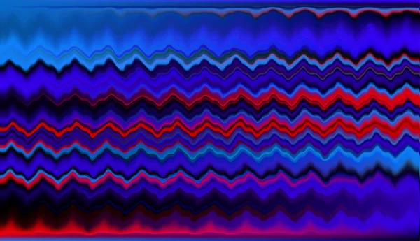 Abstrakte Defokussierte Horizontale Hintergrund Mit Welligen Horizontalen Glatten Unscharfen Linien — Stockvektor