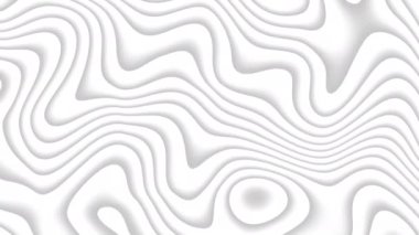 4k 'lık soyut döngü videosu. Döngü oynatmak için kusursuz soyut dalgalı psikedelik arkaplan. Dalgalı yüzey.