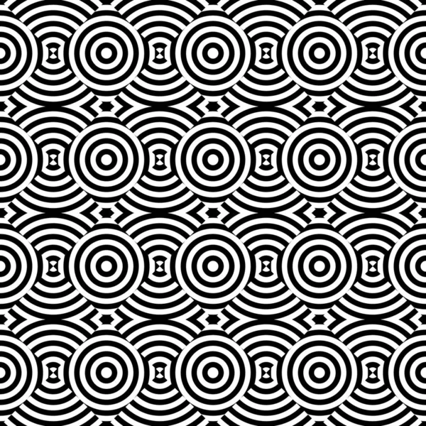 Kusursuz Vektör Görüntüsü Basit Siyah Beyaz Ringa Kemiği Geometrik Deseni — Stok Vektör