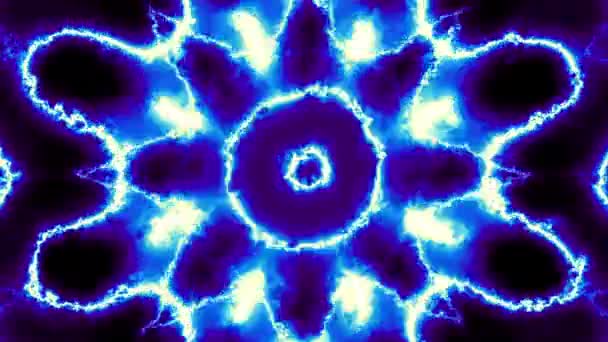 Transformer Mandala Abstrait Images Boucle Symbole Sacré Images Abstraites — Video