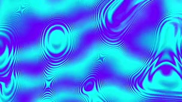 要約ループ4Kビデオ ループ再生のためのシームレスな抽象波状のサイケデリックな背景 概要液面 — ストック動画