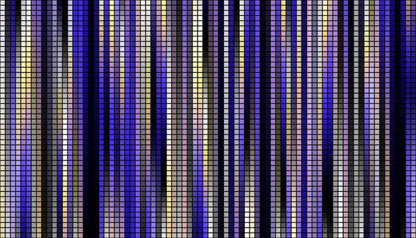 Espectro Abstrato Mosaico Colorido Com Linhas Gradiente Imagem Horizontal Vector — Vetor de Stock