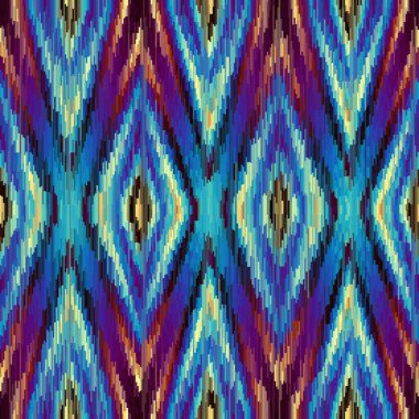 Soyut, dikişsiz fayanssız desen. Grunge soyut grunge vintage deseni. Kabile usulü. Vektör resmi.