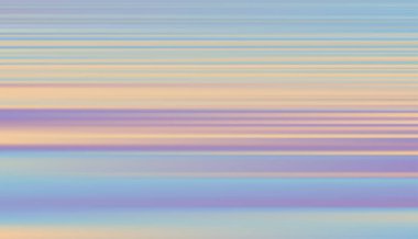 Yatay pürüzsüz bulanık çizgileri olan soyut odaklanmış yatay arkaplan. Herhangi bir tasarım için yumuşak eğimli arkaplan. Vektör resmi.