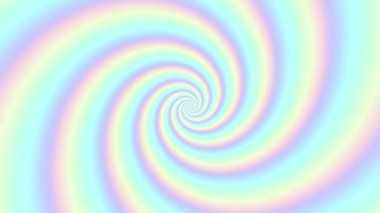 Devamlı dönen fütüristik spiral. Kusursuz 4K döngü görüntüsü. Soyut sarmal.