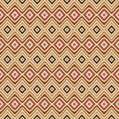 Kusursuz vektör görüntüsü. Bej herringbone geometrik desen. Kabile tarzı. Düzenli ringa kemiği dokusu.