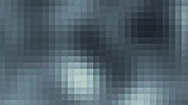 Bliká Pozadí Tabulek Pixely Náhodné Malé Čtverečky Záběry Smyčky — Stock video